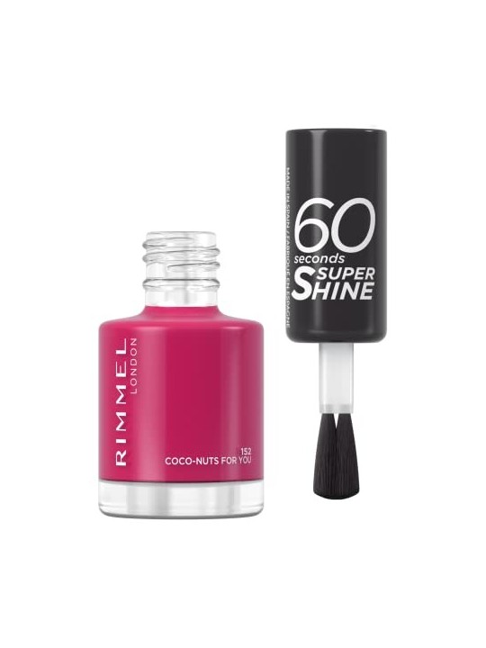 Rimmel 60 Secondi Super Shine Smalto per unghie 8 ml donna 152 CocoNuts For You