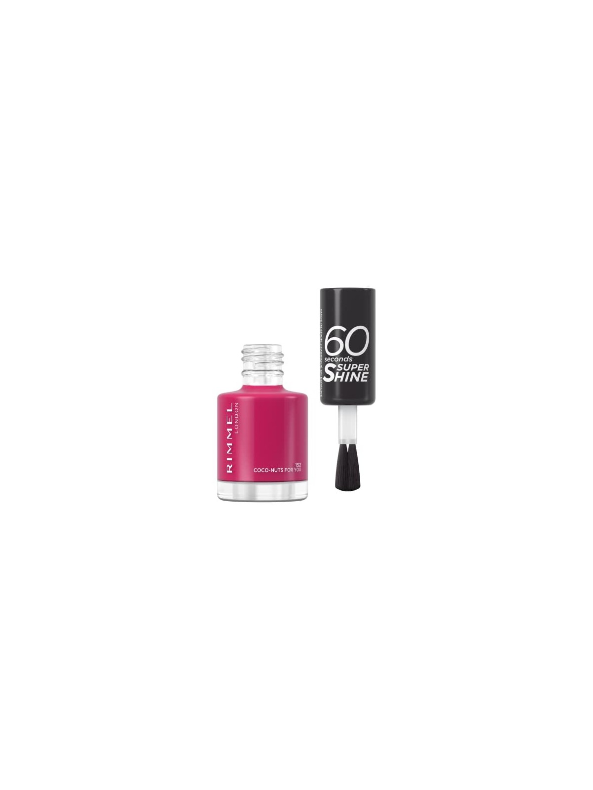 Rimmel 60 Secondi Super Shine Smalto per unghie 8 ml donna 152 CocoNuts For You