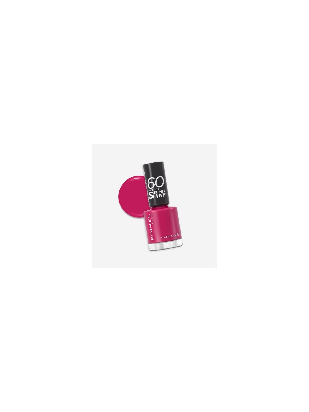 Rimmel 60 Secondi Super Shine Smalto per unghie 8 ml donna 152 CocoNuts For You