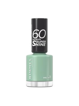 Rimmel 60 Seconds Super Shine Smalto per Unghie 8 ml 154 Shell Yeah donna