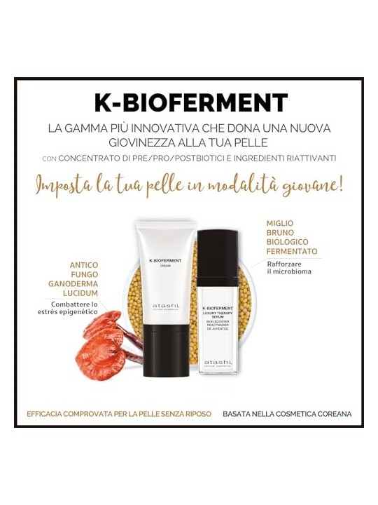 Siero terapeutico di lusso Atashi KBIOFERMENT 30ml