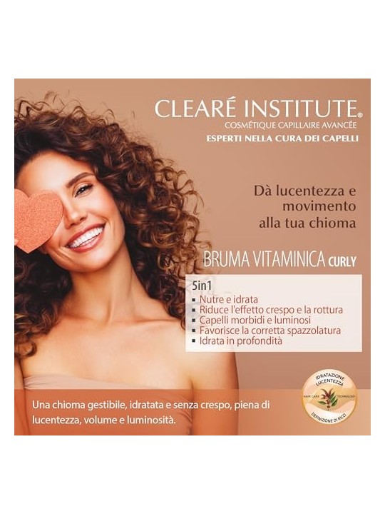 Bruma Vitaminata CURLY Clearï¿½ï¿½ Institute 125ml