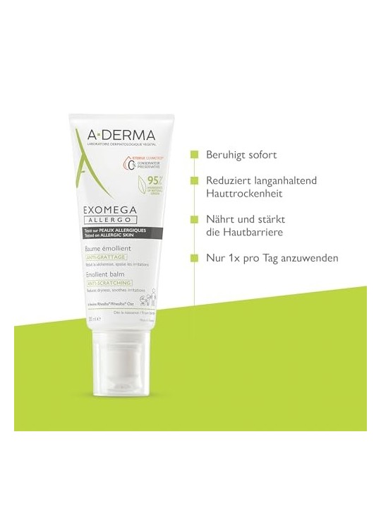 A-Derma Exomega Allergo Emollient Balm 200ml
