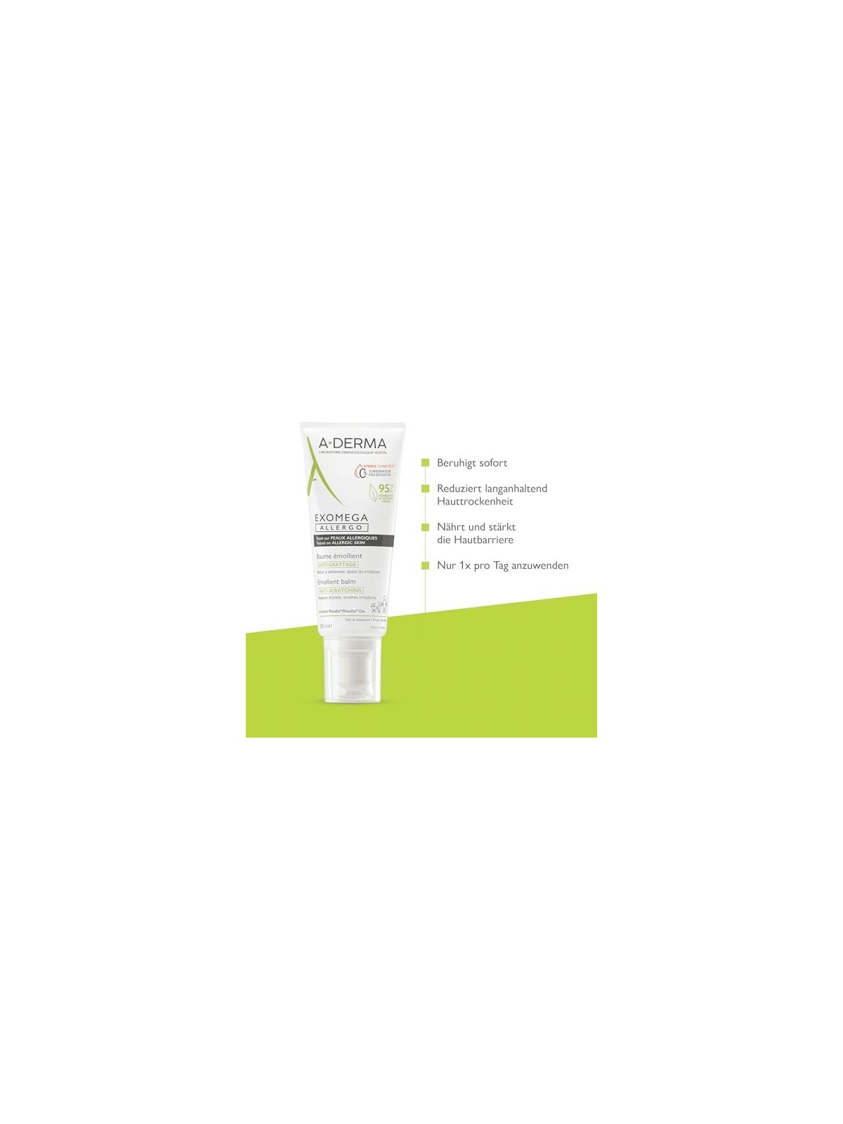 A-Derma Exomega Allergo Emollient Balm 200ml