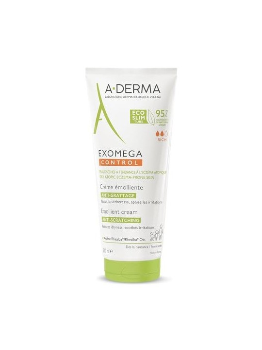 Crema Emolliente A-Derma Exomega Control 200ml