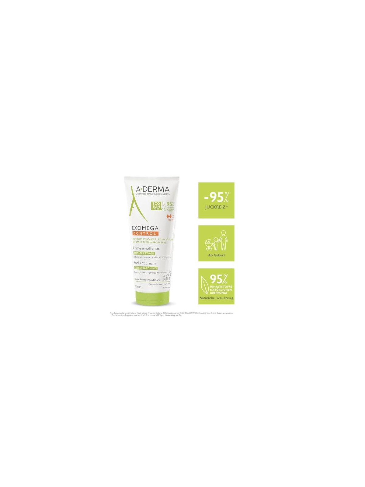 Crema Emolliente A-Derma Exomega Control 200ml