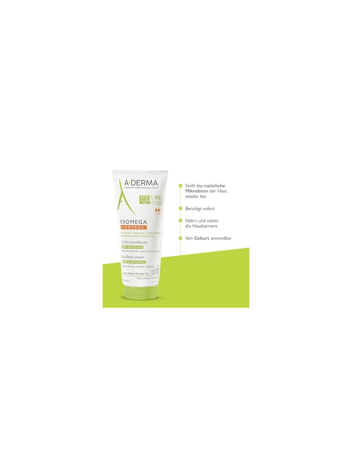 Crema Emolliente A-Derma Exomega Control 200ml