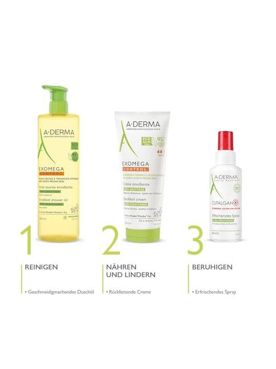 Crema Emolliente A-Derma Exomega Control 200ml