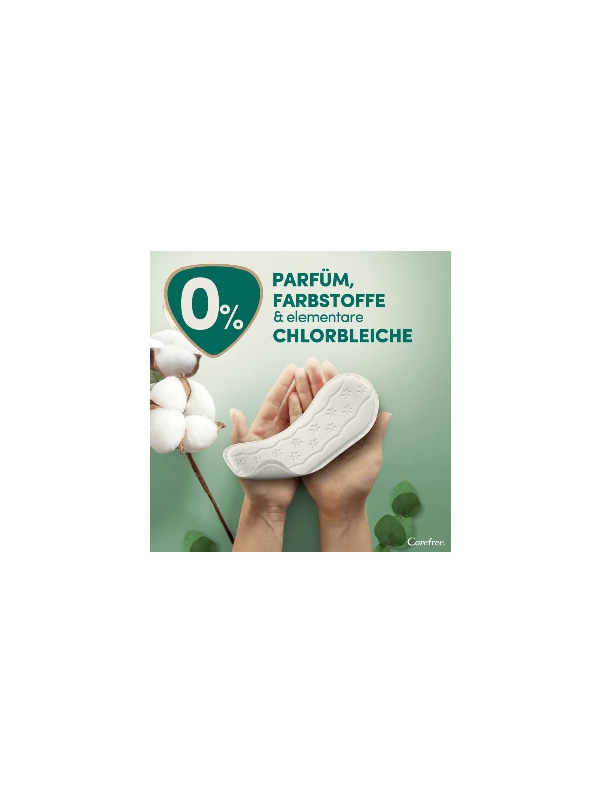 Carefree Cotone organico normale donna 30 unit