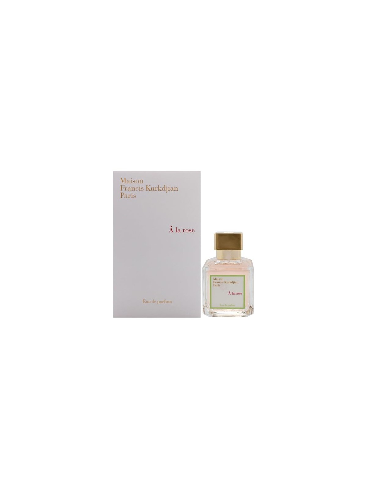 MFKP A La Rose eau de parfum Spray donna 70ml