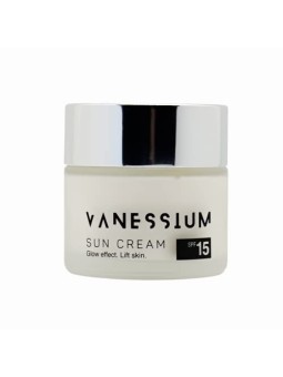 Vanessium CREMA SOLARE illuminante idratante SPF15 50ml donna