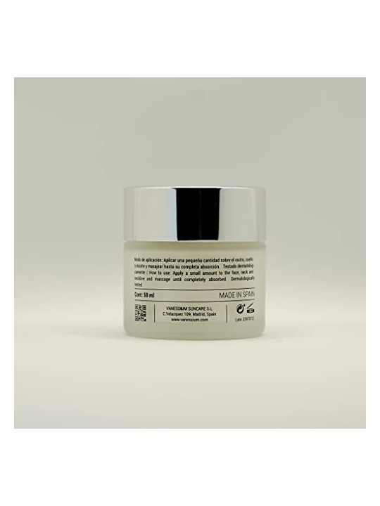 Vanessium CREMA SOLARE illuminante idratante SPF15 50ml donna