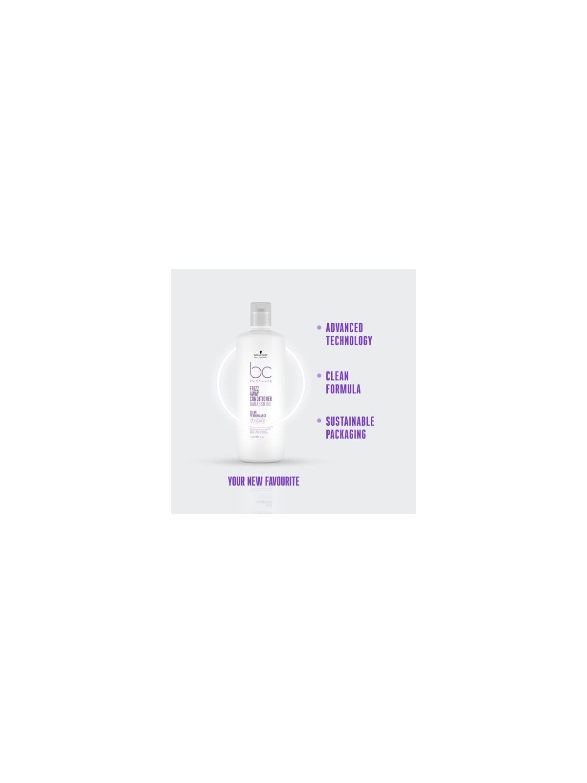 Schwarzkopf BC Bonacure Frizz Away Conditioner 1000ml