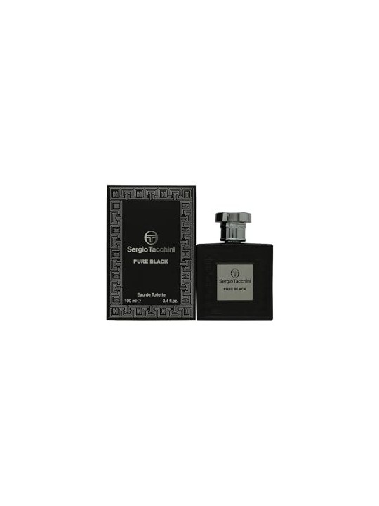 Sergio Tacchini Pure Black Eau De Toilette 100 ml man