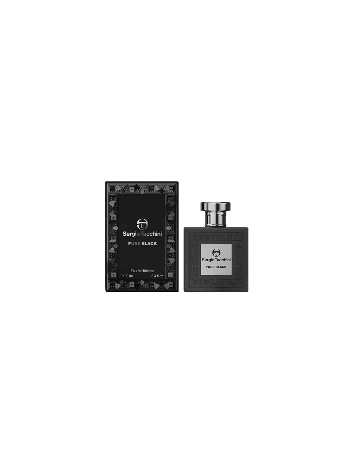 Sergio Tacchini Pure Black Eau De Toilette 100 ml man