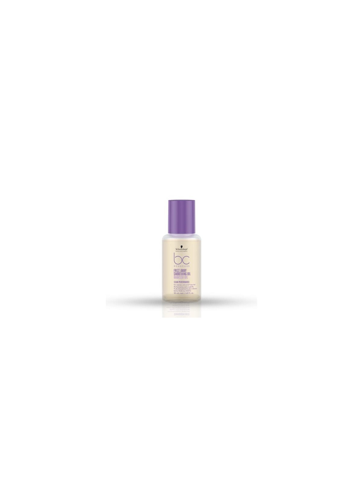 Schwarzkopf Bonacure Frizz Away Smoothing Oil 50ml For Course, Unruly & Frizzy Hair