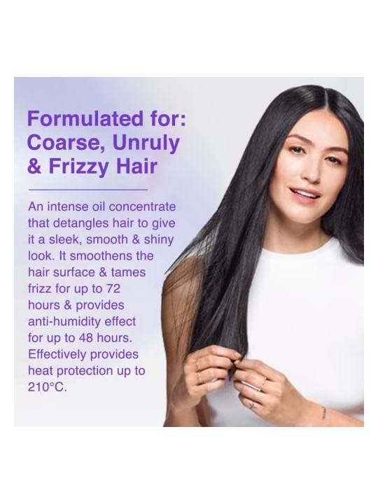 Schwarzkopf Bonacure Frizz Away Smoothing Oil 50ml For Course, Unruly & Frizzy Hair
