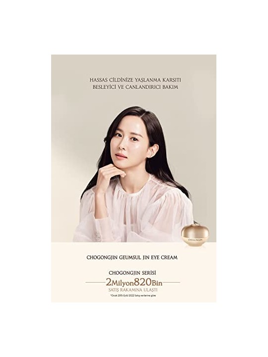 Crema occhi Missha Chogongjin Geumsul Jin con oro donna 30ml