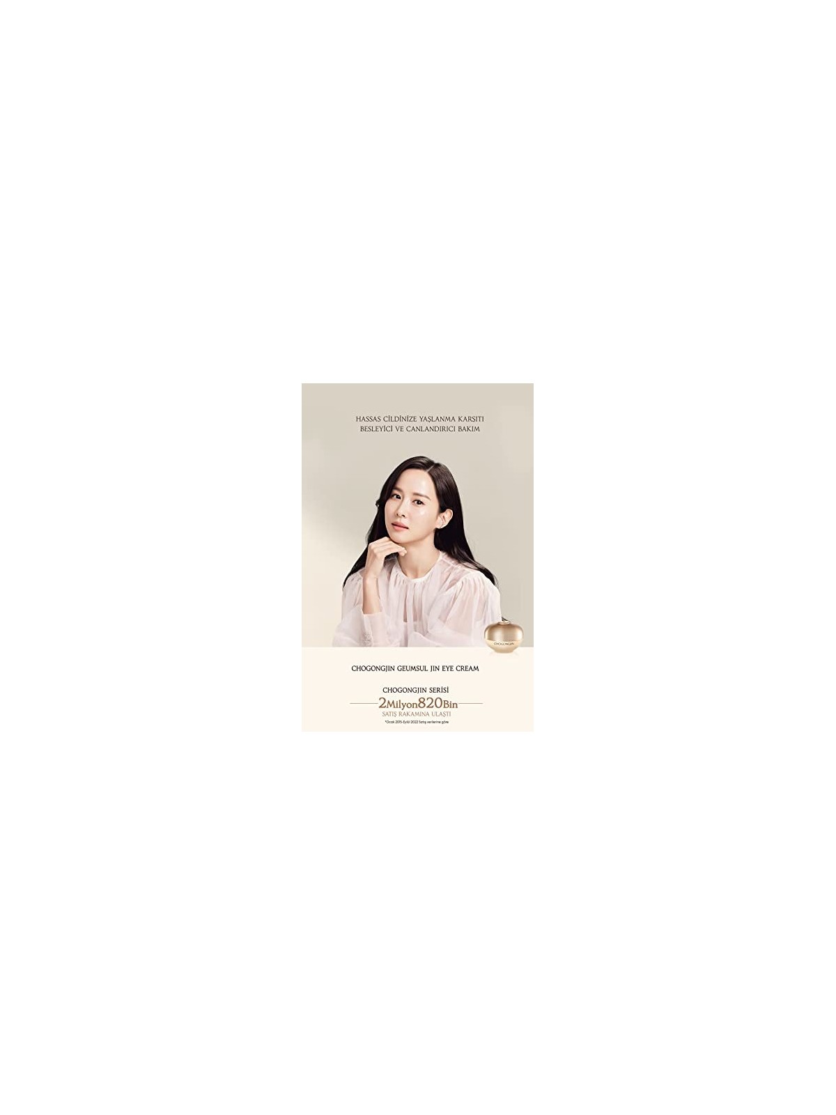 Crema occhi Missha Chogongjin Geumsul Jin con oro donna 30ml