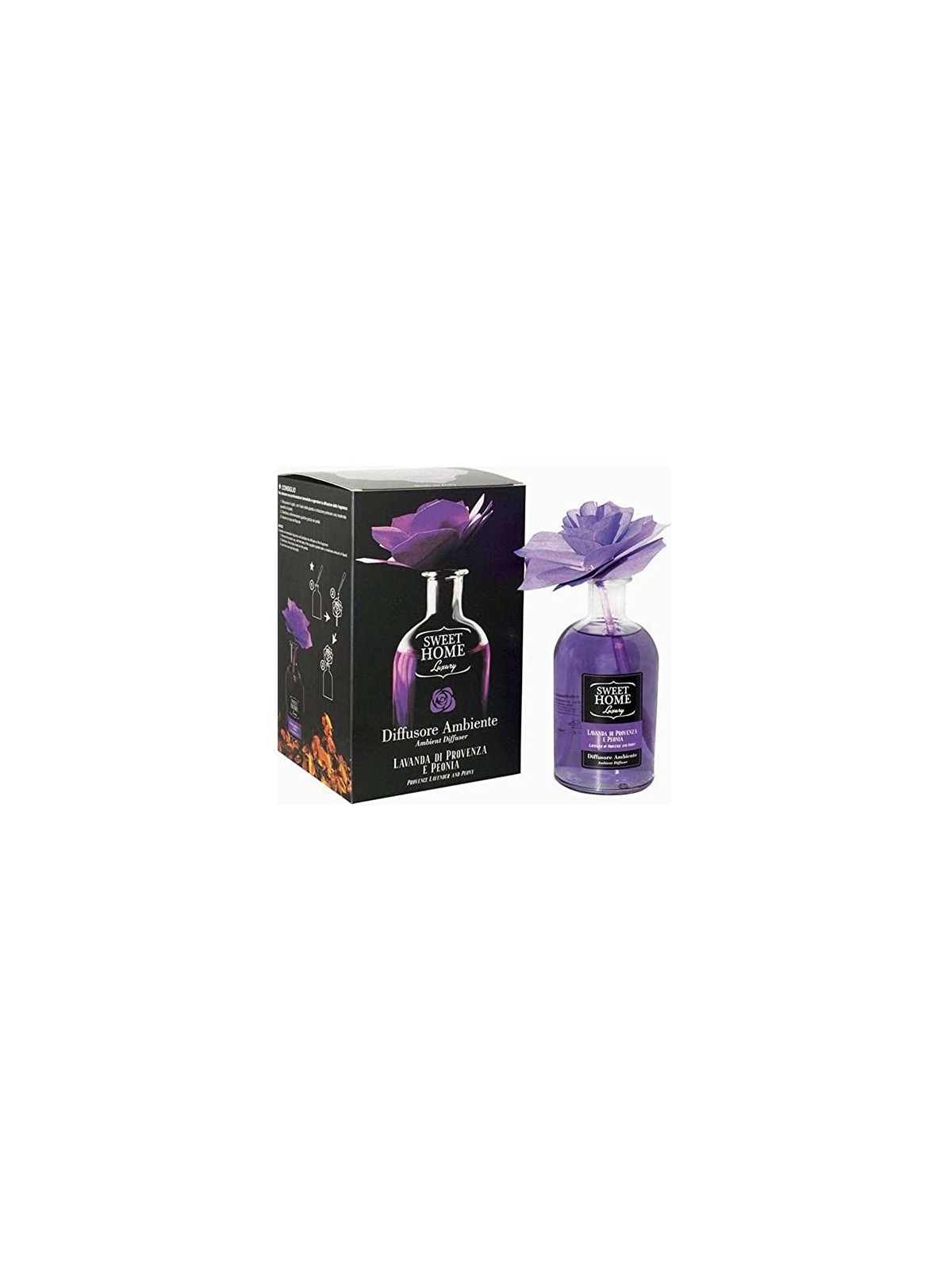 Diffusore Profumato Lavanda di Provenza e Peonia Donna 250ml
