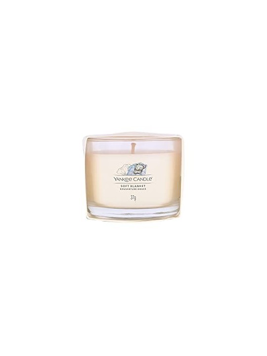 Yankee Candle Candela Votiva Soft Blanket in Vetro Unisex 370g