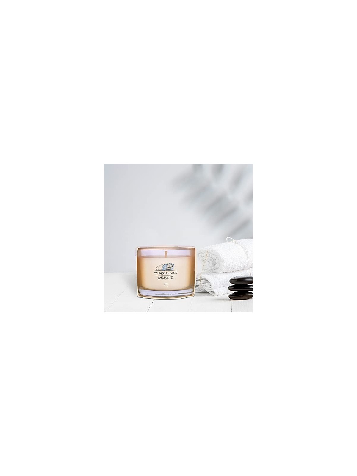 Yankee Candle Candela Votiva Soft Blanket in Vetro Unisex 370g