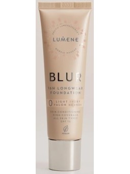 Fondotinta levigante LUMENE Blur SPF15 00 Avorio chiaro 30ml