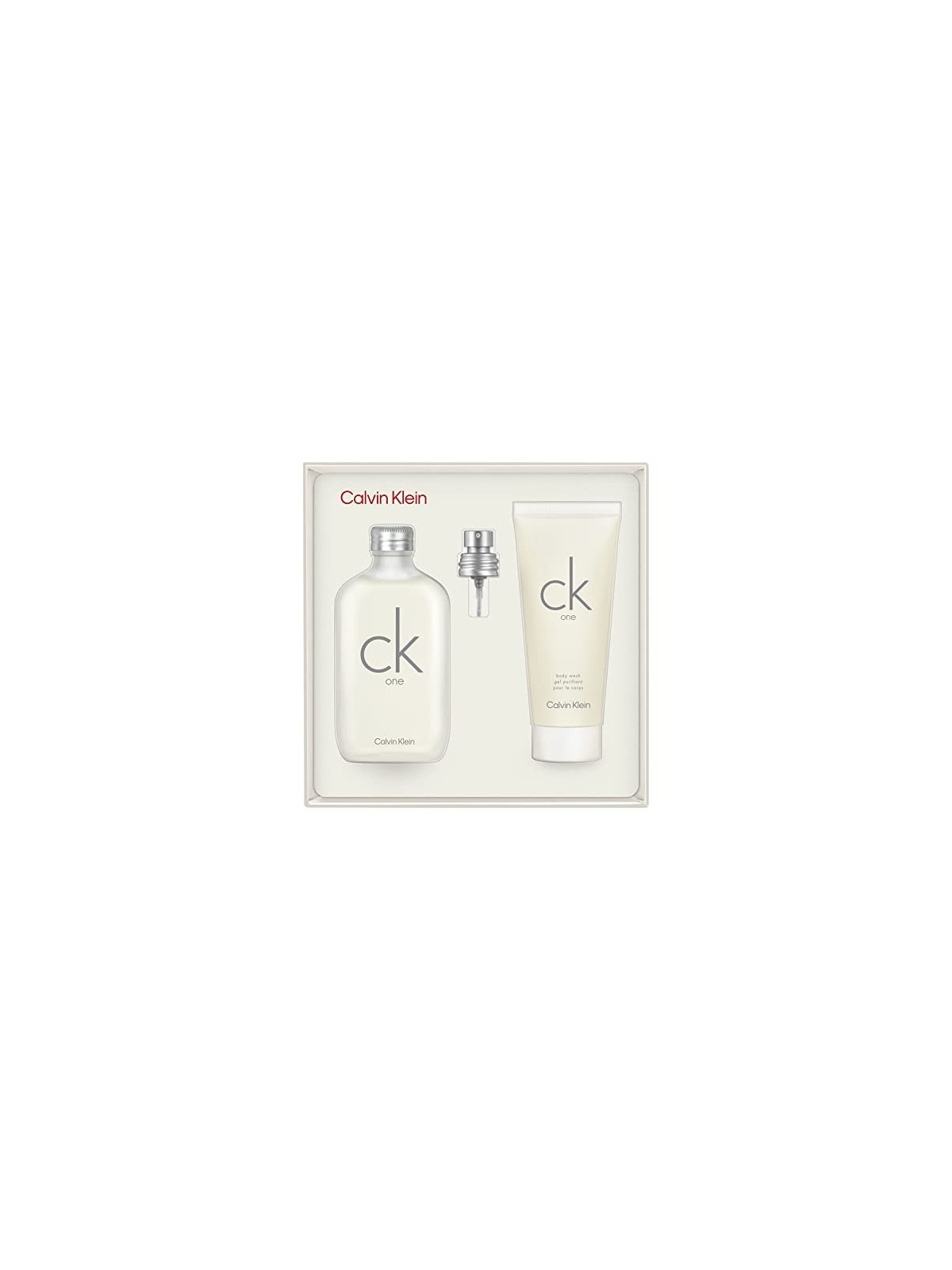 Calvin Klein CK One Gif Set eau de toilette 100 ml e Gel Doccia CK One 100 ml unisex 100ml