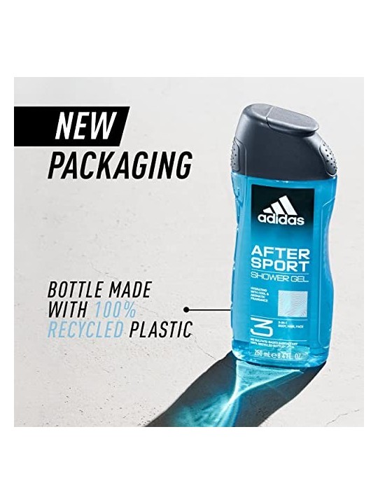 Adidas 3in1 After Sport Shower Gel 400ml