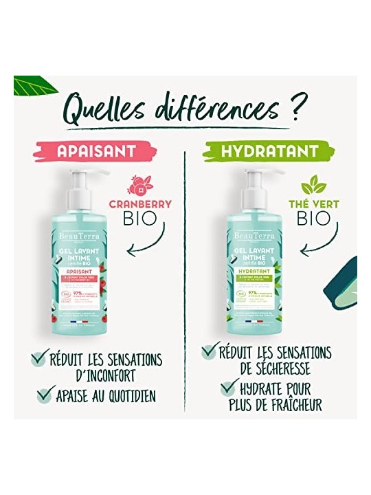 Gel intimo idratante BIO Beauterra 500ml unisex