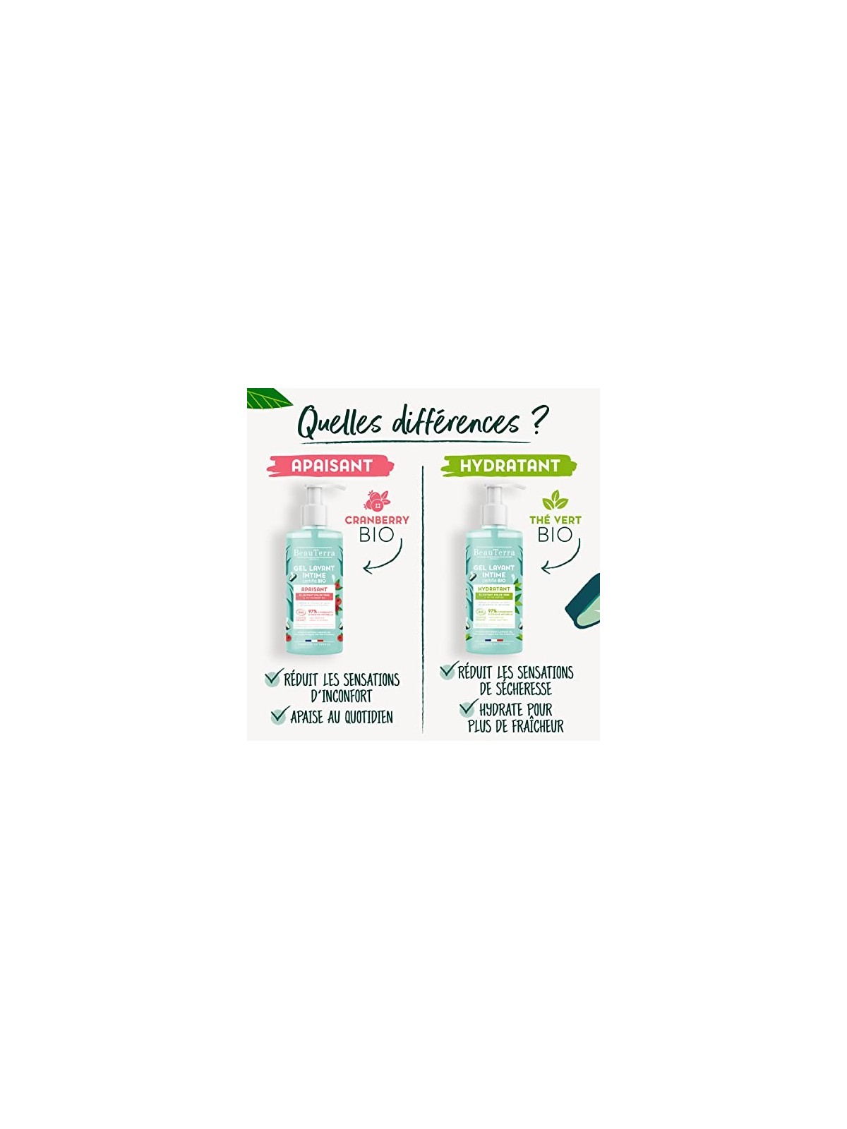 Gel intimo idratante BIO Beauterra 500ml unisex