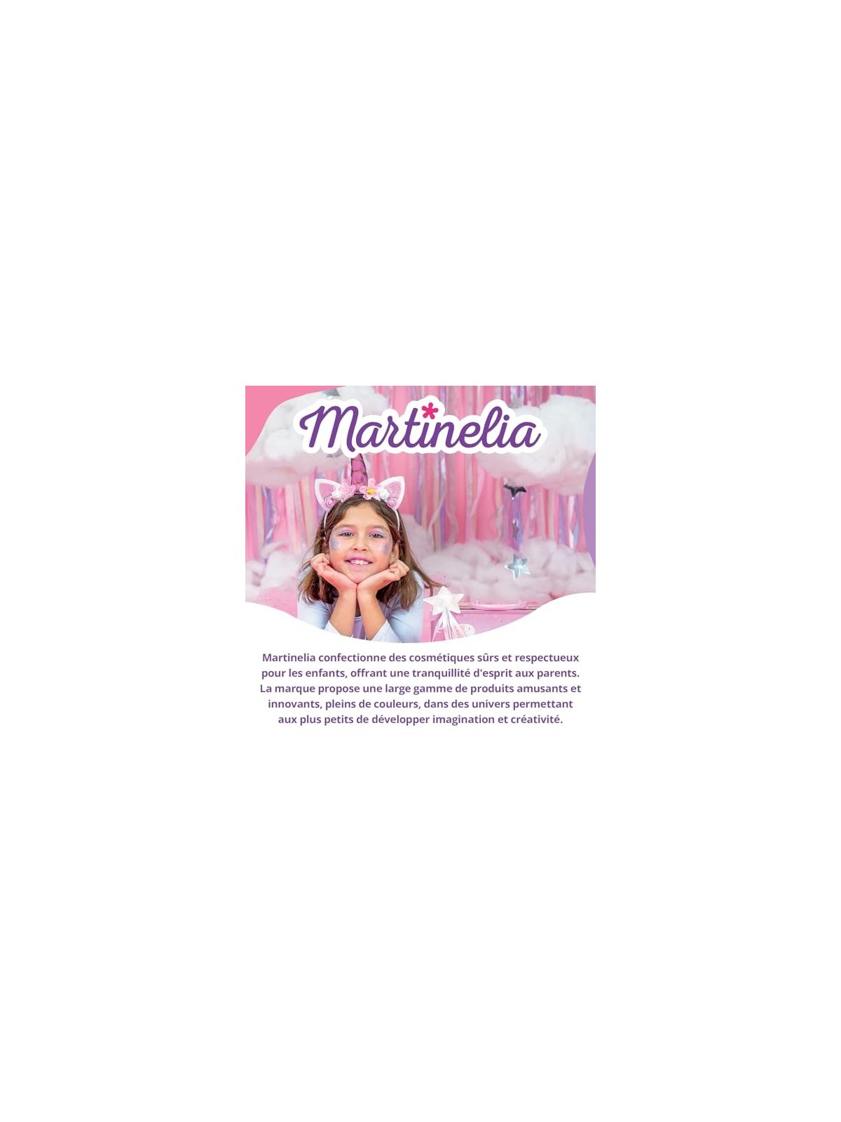 Set 7 unitï¿½ï¿½ unisex Martinelia UNICORN BEAUTY BASICS