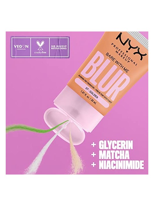 Nyx Professional Make Up BARE WITH ME BLUR 07-golden 30ml