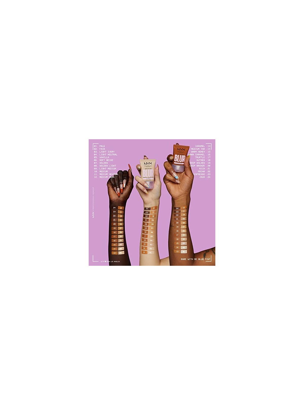 Nyx Professional Make Up BARE WITH ME BLUR 07-golden 30ml