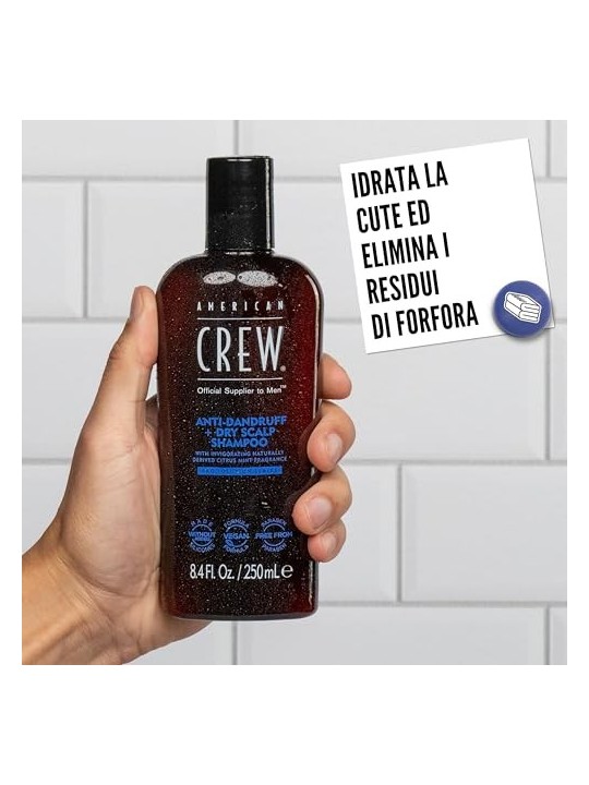 Shampoo Antiforfora e per Cuoio Capelluto Secco uomo 250ml
