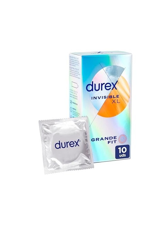 Durex INVISIBLE XL ULTRA sottili preservativi 10 unit uomo