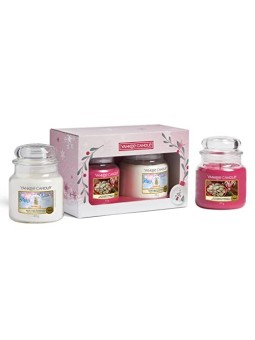 Yankee Candle Set Snow Globe Wonderland Set Regalo di Candele Profumate Classic 2 pezzi