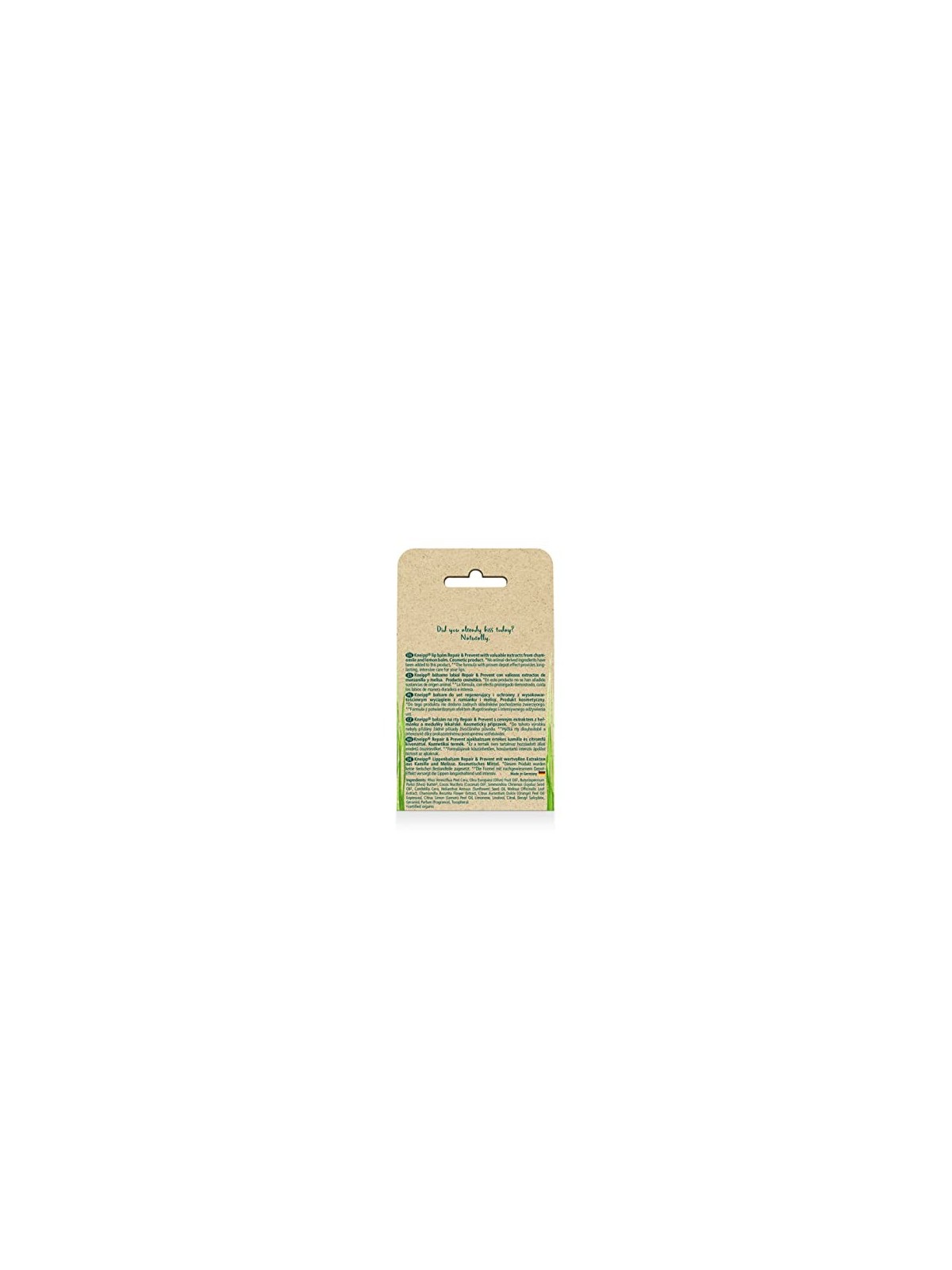 Kneipp Cura delle labbra melissa e camomilla donna 47g