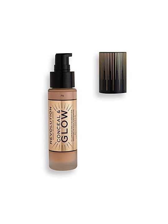 Makeup Revolution Conceal & Glow Trucco - Trucco Illuminante 23 ml F5 Donna