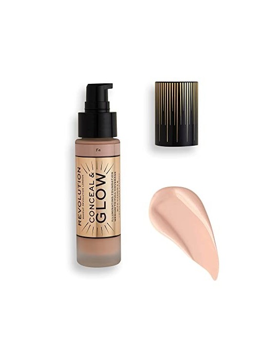 Fondotinta in Crema Illuminante Makeup Revolution F4 23ml