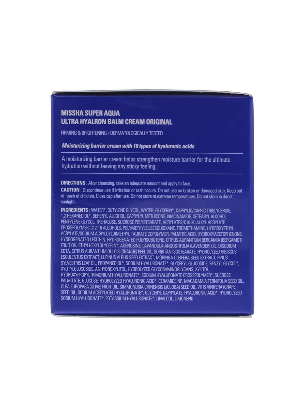 Missha Super Aqua Ultra Hyalron Balm Cream 70ml