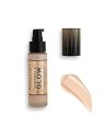 Makeup Revolution Conceal & Glow Makeup - Trucco Illuminante 23 ml F2 Donna