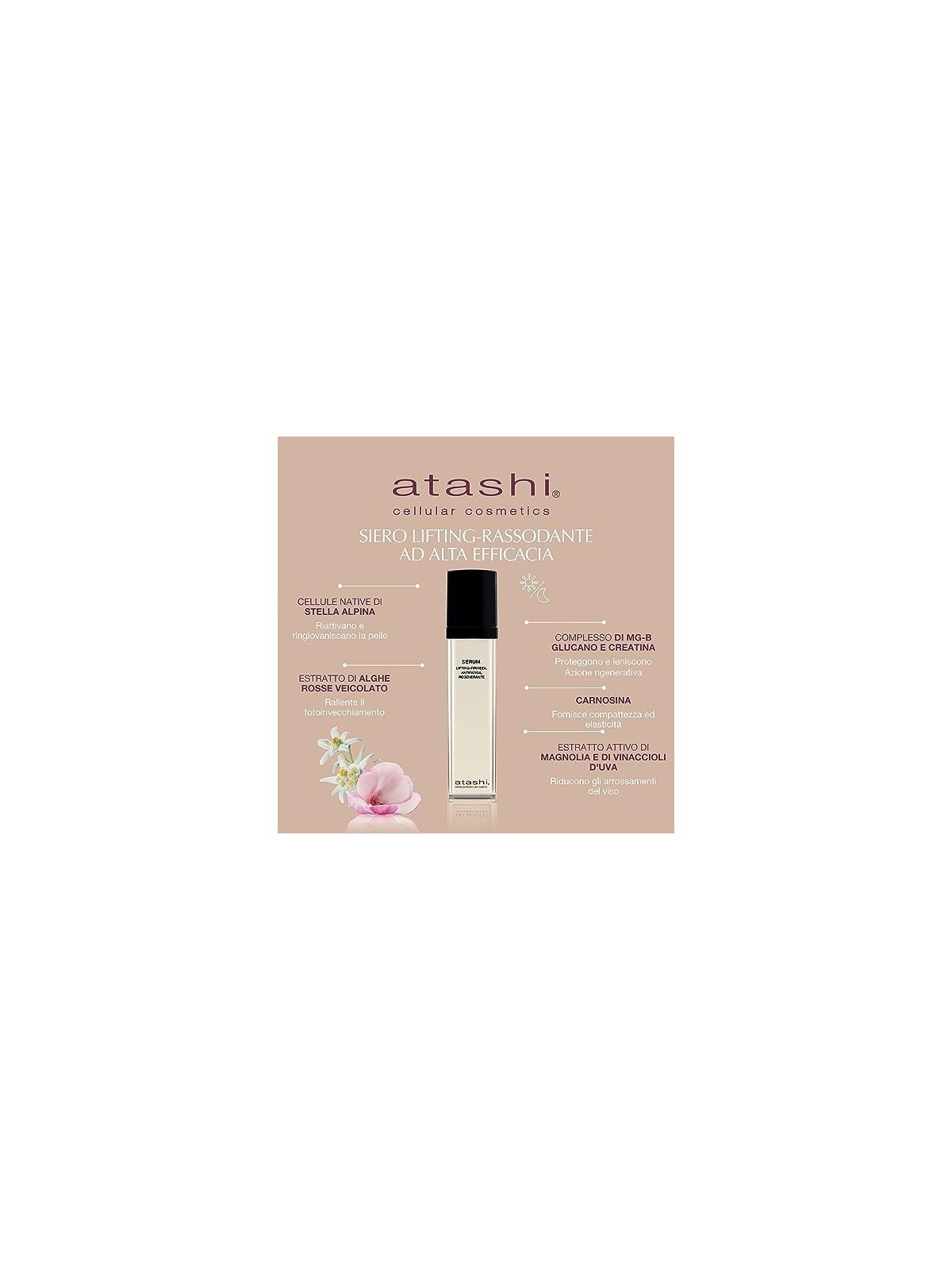 Atashi SIERO PER FERMEZZA E LUMINOSIT LOTTO 3 unit unisex