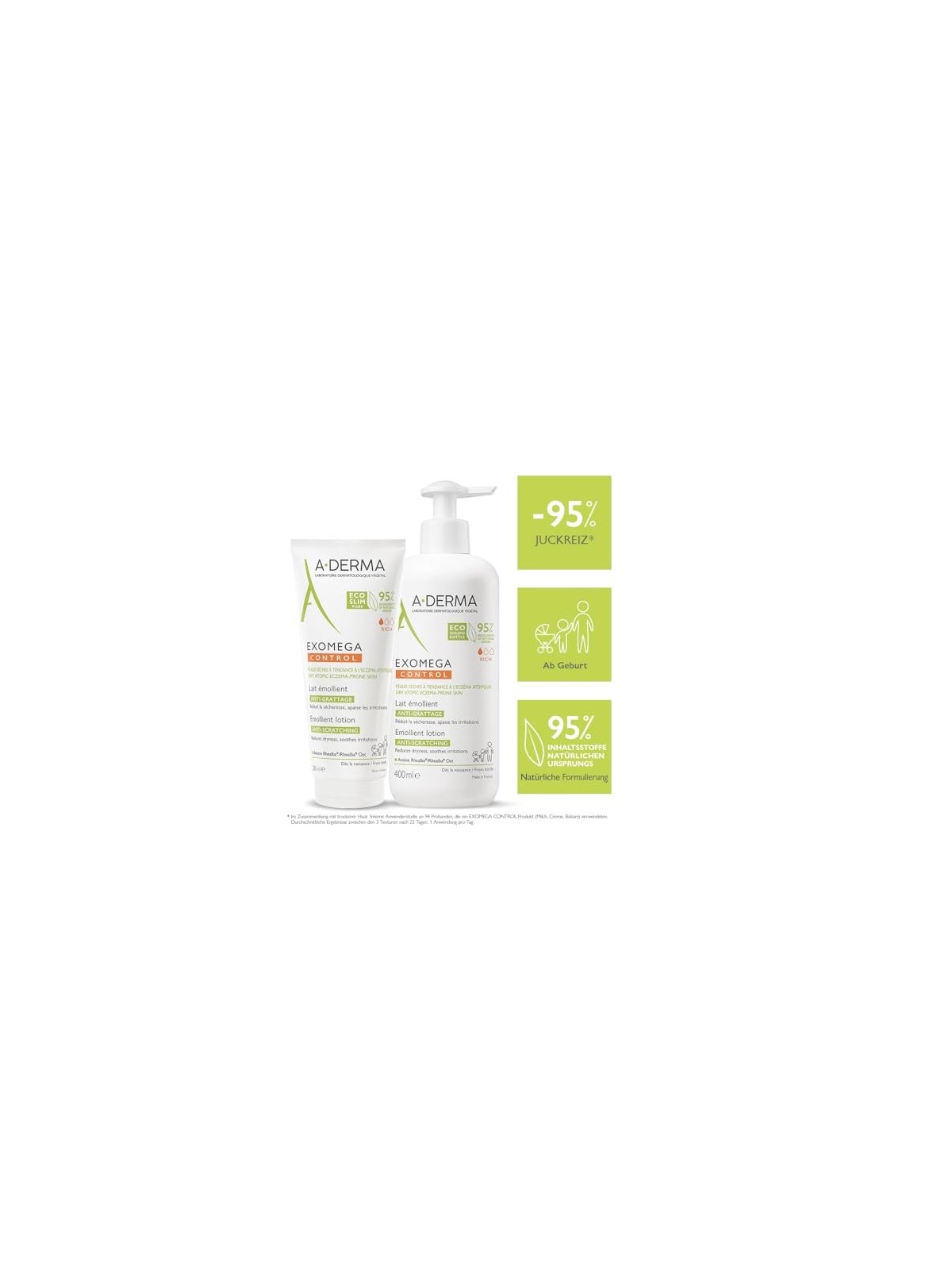 A-Derma Exomega Control Emollient Lotion 200ml