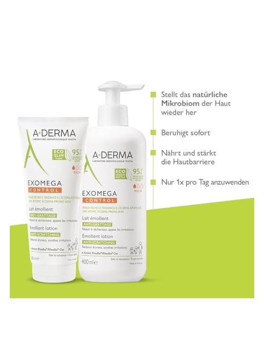 A-Derma Exomega Control Emollient Lotion 200ml