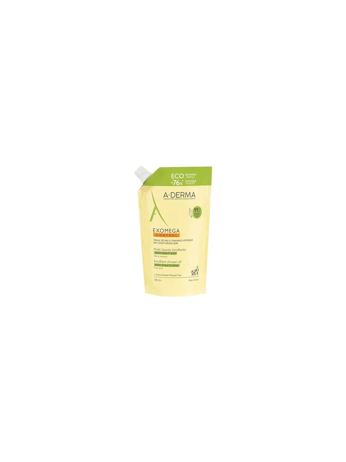 Olio eco-refill A-derma EXOMEGA CONTROL 500ml