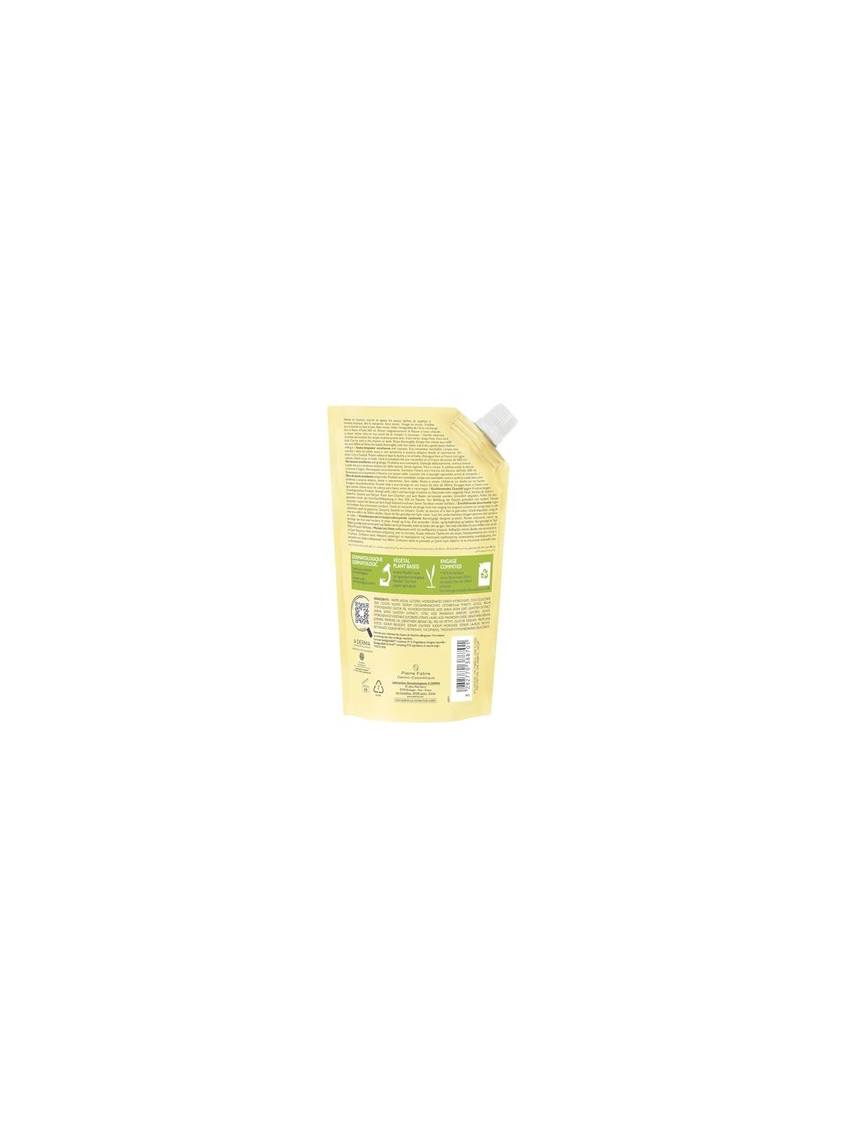 Olio eco-refill A-derma EXOMEGA CONTROL 500ml