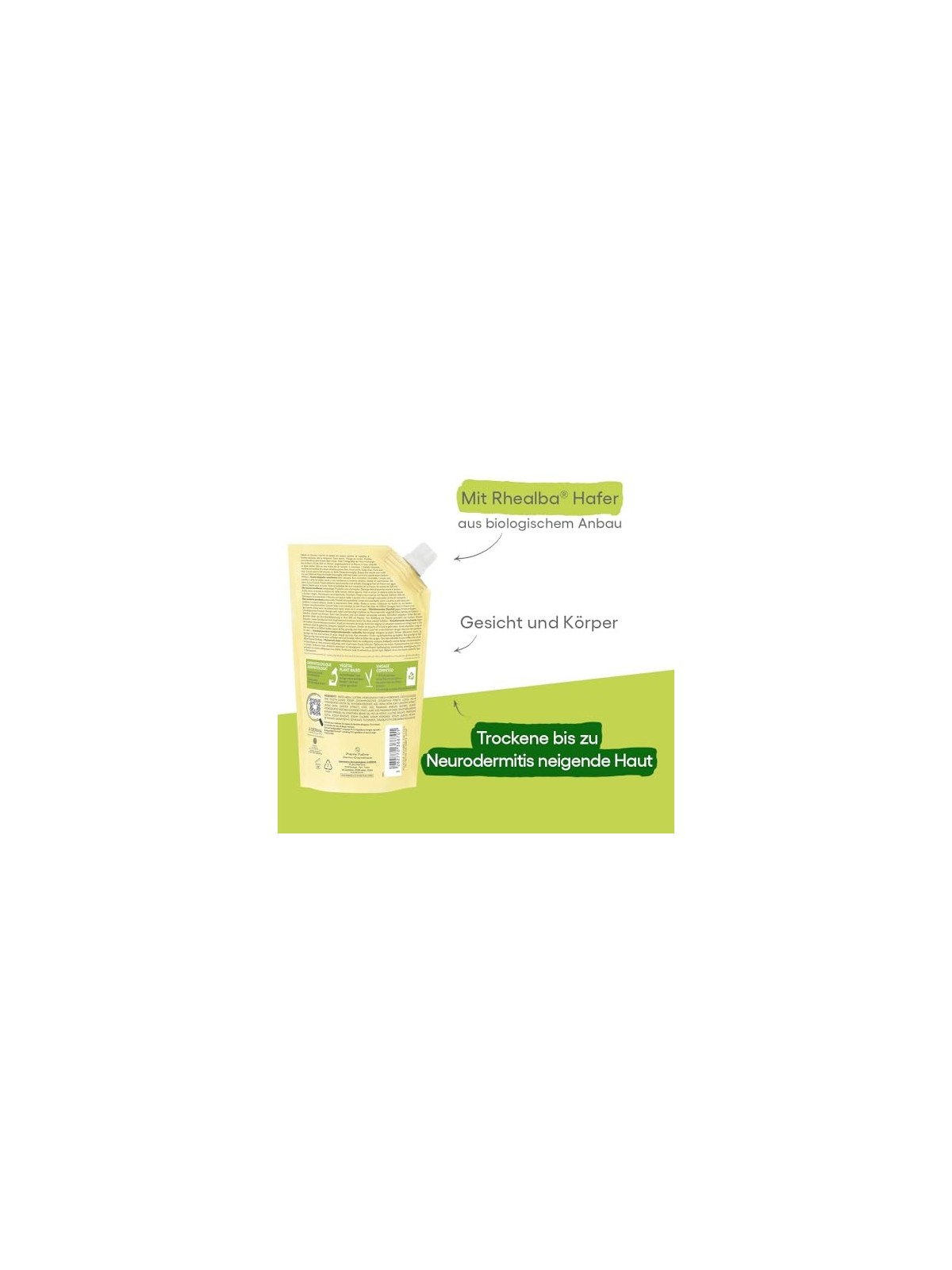 Olio eco-refill A-derma EXOMEGA CONTROL 500ml
