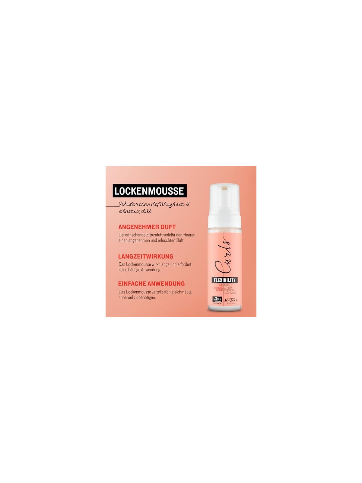 JOANNA PROFESSIONAL Curls Schiuma arricciante flessibile 150ml