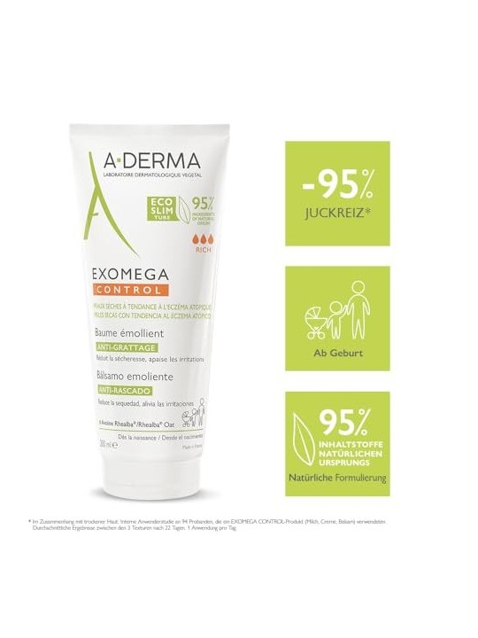 A-Derma Exomega Control Emollient Balm 200ml